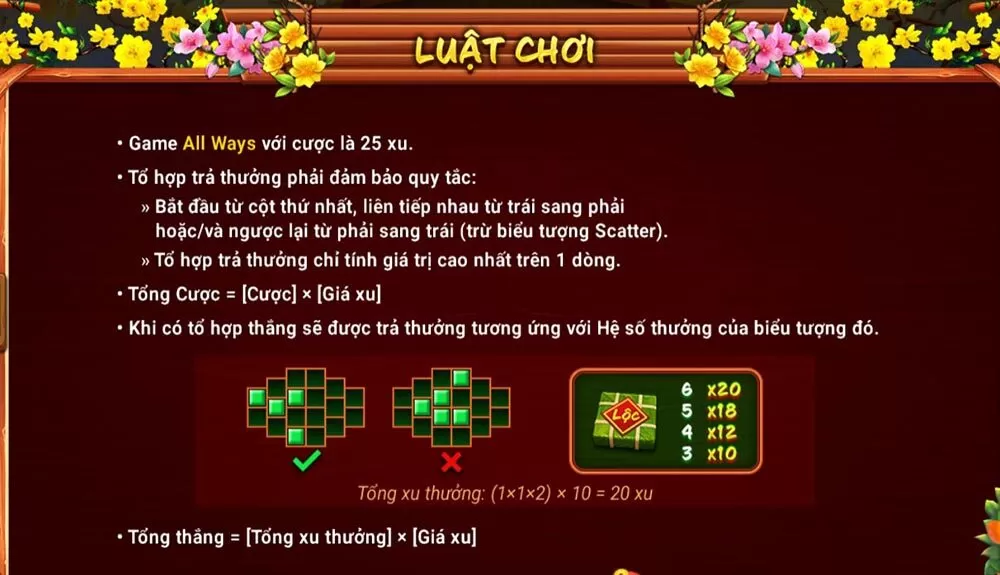 Luật quay hũ siêu dễ nhớ của tựa game